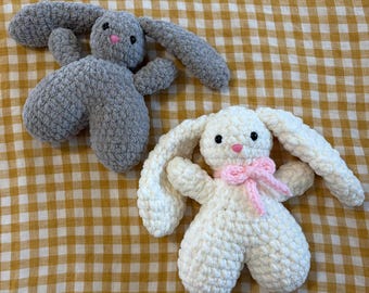 Crochet Bunny Rabbit | Handmade Amigurumi Plush