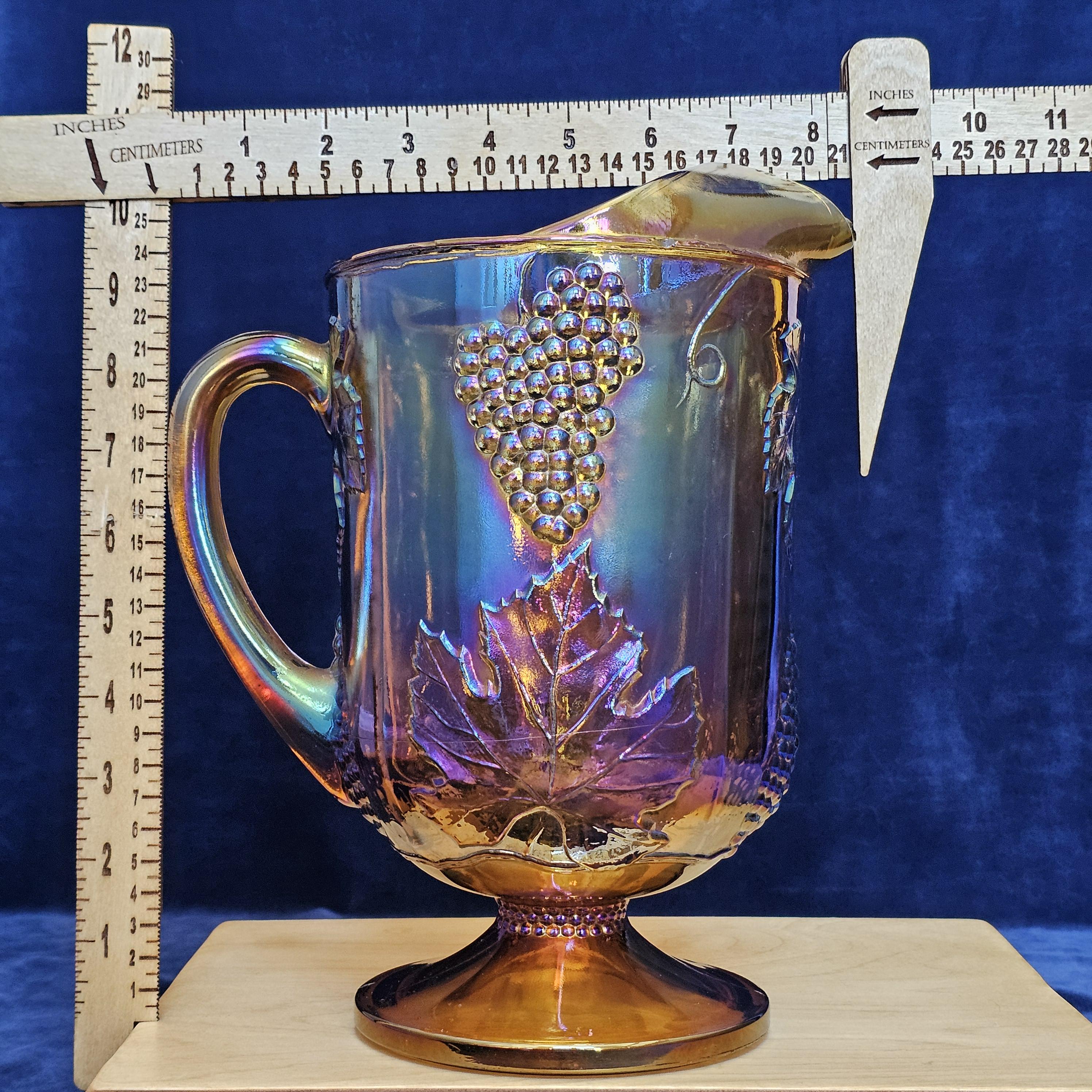 Vintage Indiana Glass Company Amber/marigold Carnival Glass