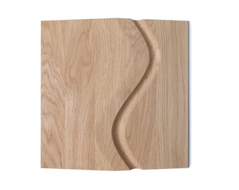 3D Oak Wall Panels, Natural Wood Wall Art, Elegant Texture