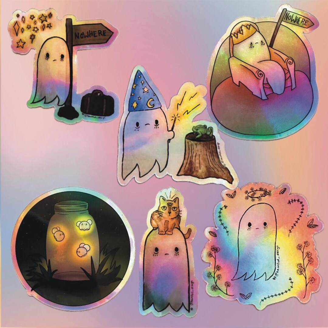 Holographic Sticker Pack - Etsy