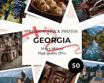 Georgia 50 Stock Photos | Images Bundle For Social Media Marketing & Branding