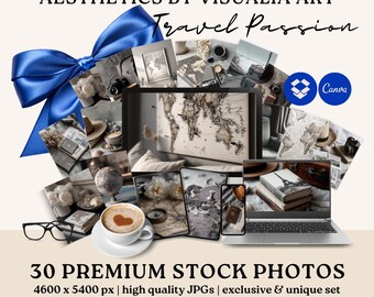 Aesthetics by Visualia Art | TRAVEL PASSION | 30 Stock Photos For Social Media Branding Website