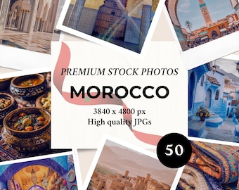 Morocco 50 Stock Photos | Images Bundle For Social Media Marketing & Branding