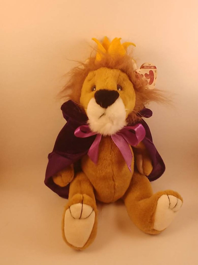 lion ty beanie baby