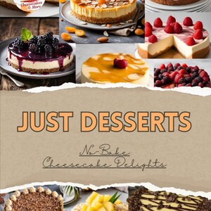 No-Bake Cheesecake Recipes Ebook, Easy Cheesecake Guide, Dessert Ebook, Recipe Collection, Baking Gift, Cheesecake Lover, Baking Ebook