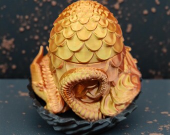 Dragon with Egg Storage | Indoor Planter | Dragon Design | Living Room Decor | Desk Decor | Room Decor