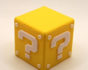 Switch Game Box | Cartridge Holder | Question Mark Pad | For up to 12 games | Storage Box | Customizable
