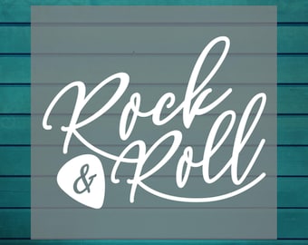 Rock and Roll Dtf Transfer | Vintage Rock & Roll Dtf | Music Lover Ready To Press DTF | Music Band Iron On Transfer | Lets Rock | Rock Lover