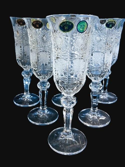 Bohemia crystal figurine - Etsy 日本