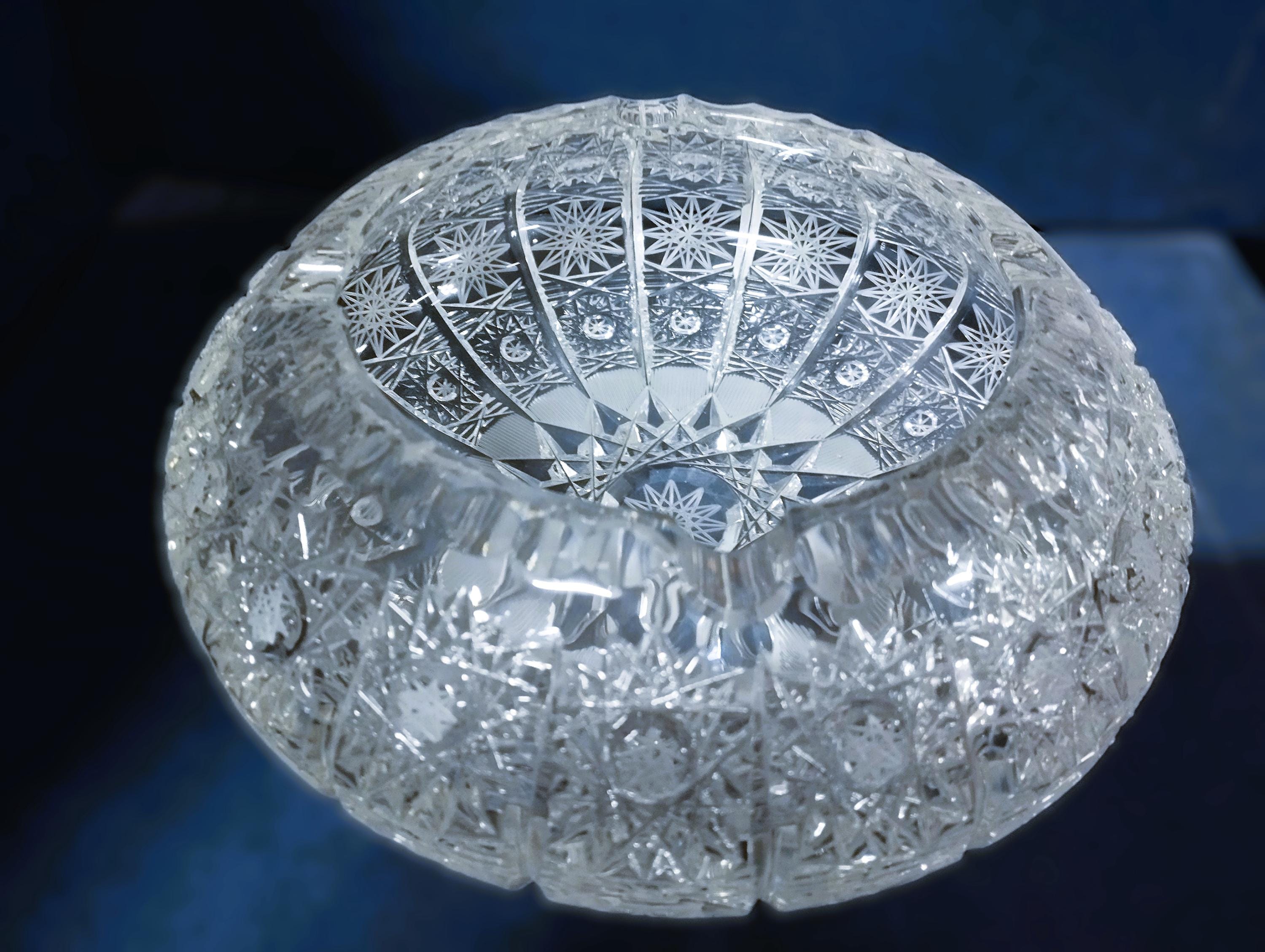Czech Bohemia Crystal Art Glass - Etsy