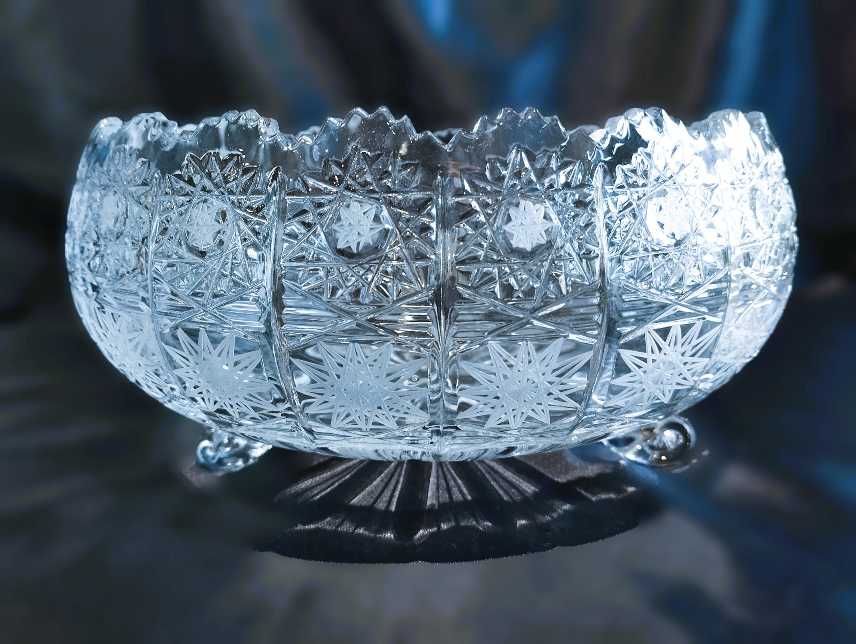 Bohemia crystal bowl - Etsy 日本
