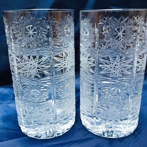 Verres à whisky HB en cristal de Bohême 17 cm 360 ml 2pcs