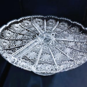 Bohemia glass tray - Etsy 日本
