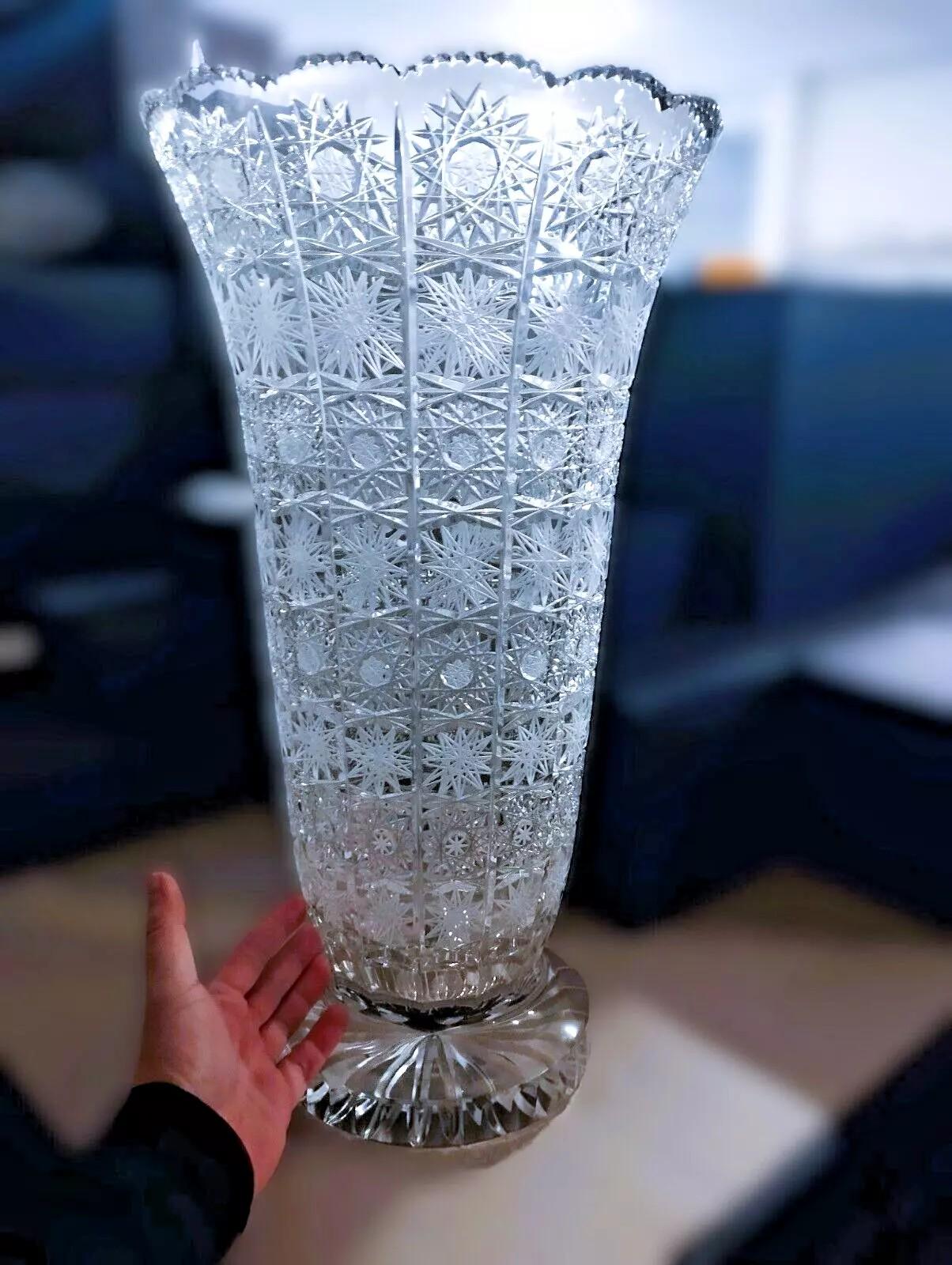 BT889 【Bohemian glass】czech republic チェコ製 ボヘミアグラス