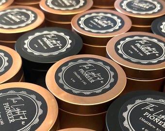 Light of a Pioneer/ Dry Flower Candle 4oz (JW)