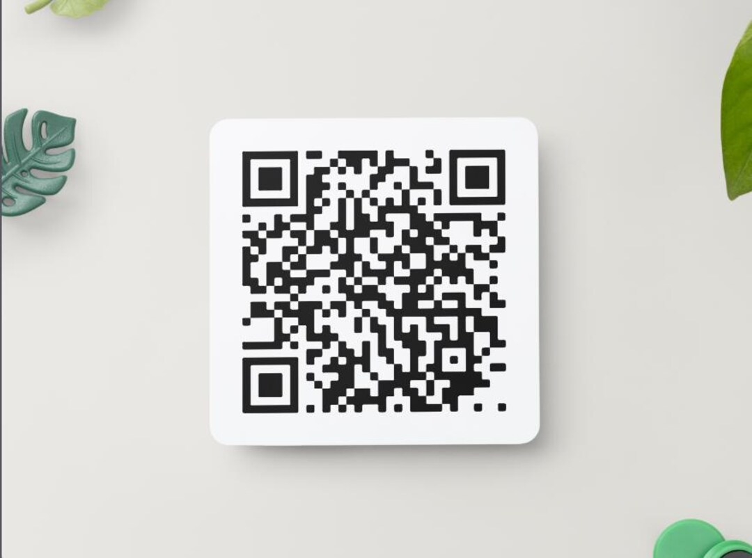 Customizable Magnets Qr Code QR Code Only | Digital Download | Customizable | Use to Print Magnets ...