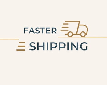 pay the difference/ faster ship