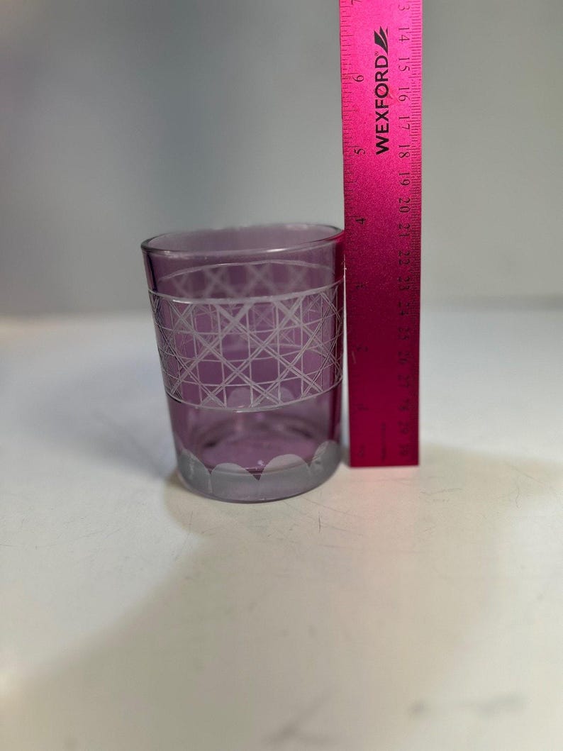 NEW Anthropologie Bianca, 1 GLASS, Amethyst, Great Replacement Or Addition image 8