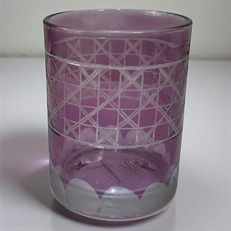 NEW Anthropologie Bianca, 1 GLASS, Amethyst, Great Replacement Or Addition image 5