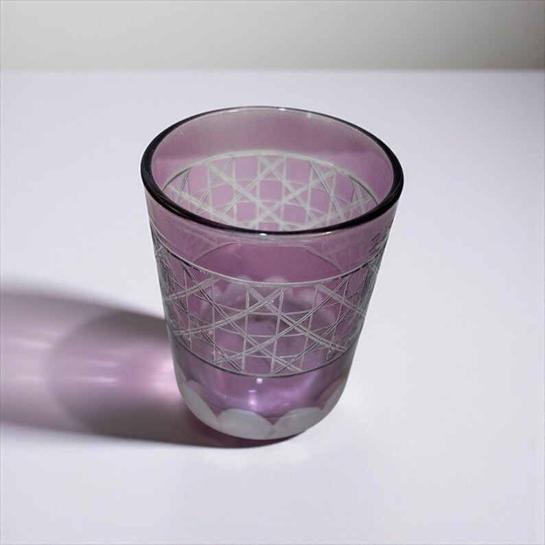 NEW Anthropologie Bianca, 1 GLASS, Amethyst, Great Replacement Or Addition image 4