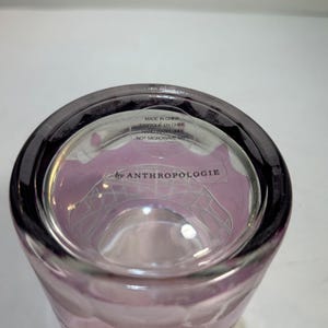 NEW Anthropologie Bianca, 1 GLASS, Amethyst, Great Replacement Or Addition image 7