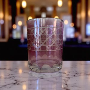 NEW Anthropologie Bianca, 1 GLASS, Amethyst, Great Replacement Or Addition image 3
