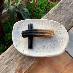 palo santo, palo santo holder, palo santo burner, incense holder, incense burner, home decor items aesthetic, key tray, earring display