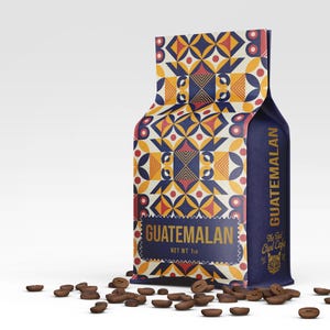 Frisch geröstete Kaffeebohnen aus Guatemala & Rohkaffee