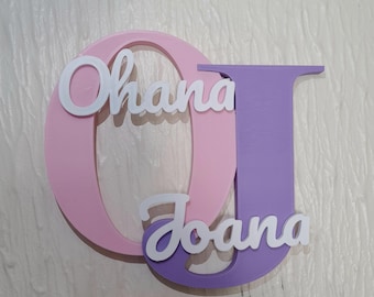 3D-naambordje op maat: charmant decor voor babykamer