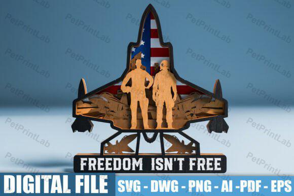 Air Force Jet Memorial SVG | 3D Laser Cut File - Etsy