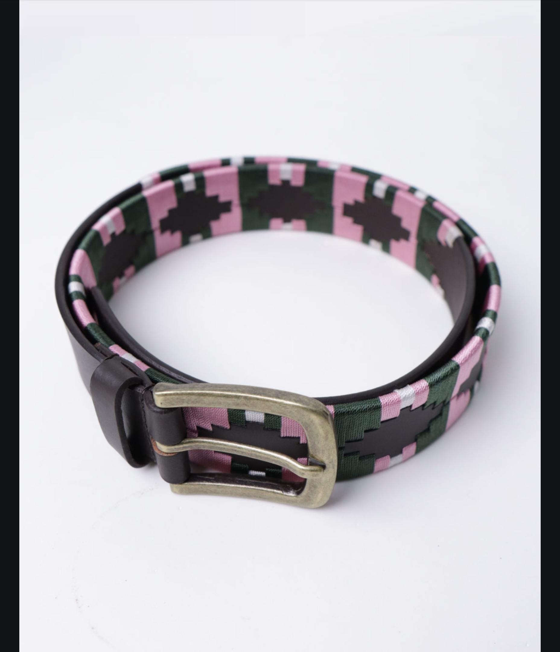 Vintage Argentine Polo Belt Multicolor Braided Leather Preppy Equestrian Argentina Polo Belt - Etsy main image 3