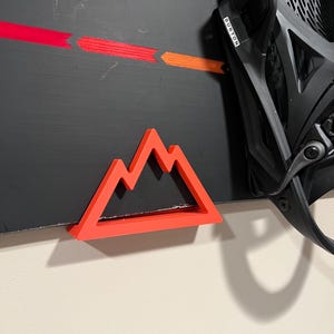 Snowboard-muurbevestiging - 3D Mountain
