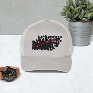 Czapka z logo Trucker Dark Leaves Luumikit