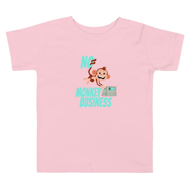 Frufru Monkey Print Cotton T-Shirt | Kawaii Cartoon Tee