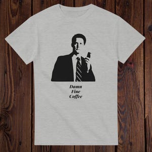 TWIN PEAKS Shirt | Damn Fine Coffee T-shirt | Agent Cooper | David Lynch tee