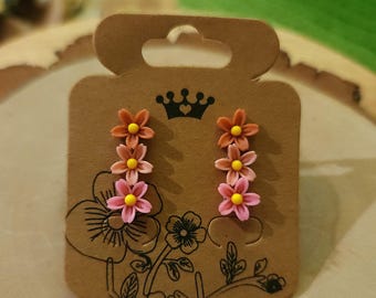Mini Floral Stud Earrings: Hypoallergenic Flower Multipack