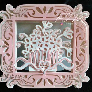 Moeder Mand Kaart TF0478, Snijden Bestanden SVG, Silhouet Cameo, ScanNCut, Cricut