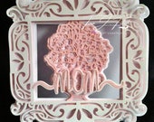 Mom Vase Card TF0477, Cutting Files SVG, Silhouette Cameo, ScanNCut, Cricut
