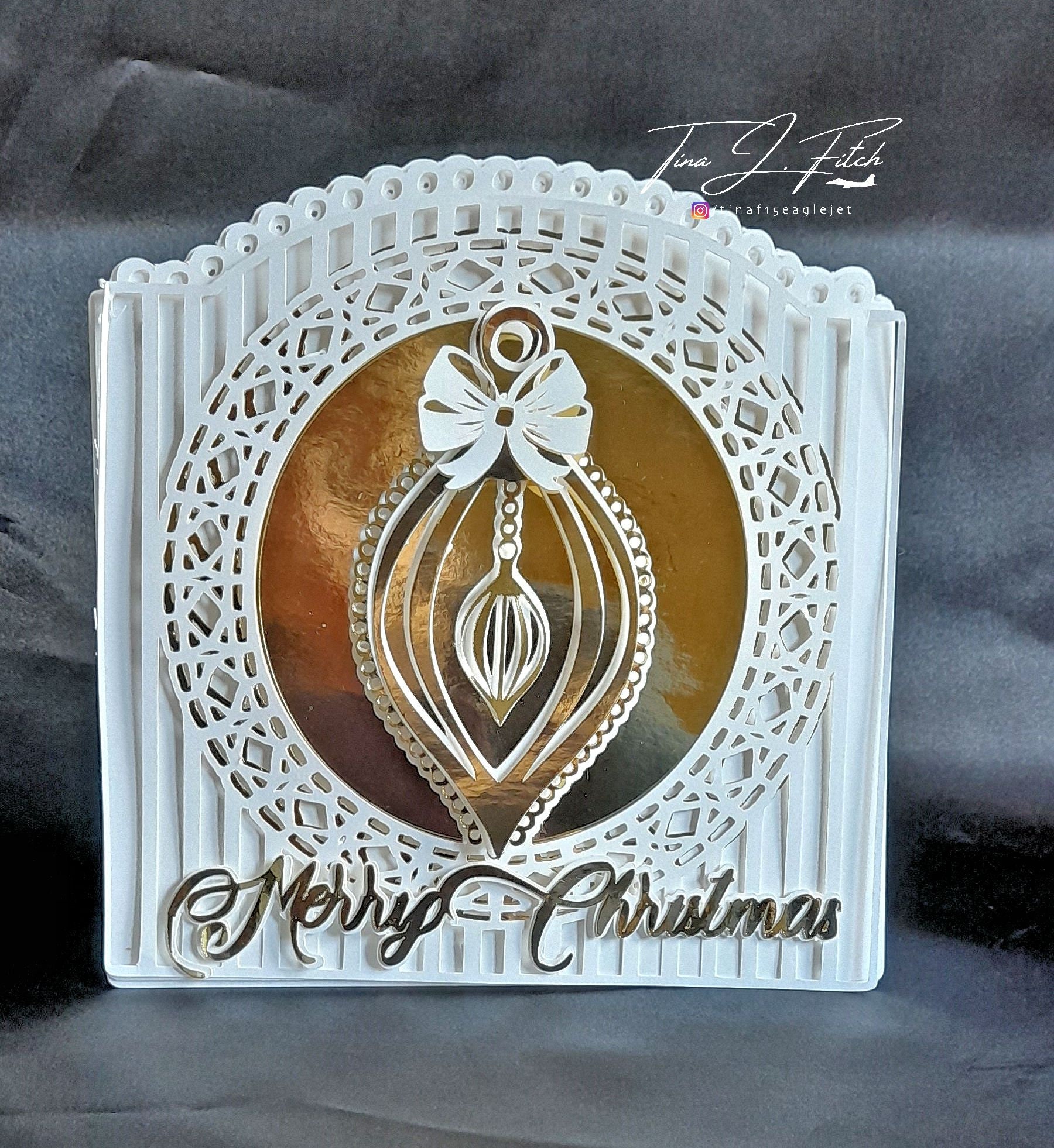 Merry Christmas Bauble Frame TF00567 Cutting Files SVG, Silhouette ...