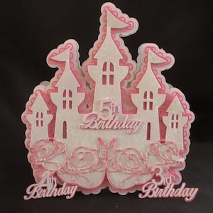1 to 10 Age castle card, SVG,MTC,ScanNCUT,CRICUT