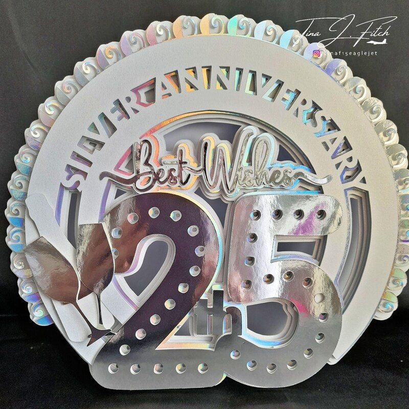 25th Anniversary Svg - Etsy