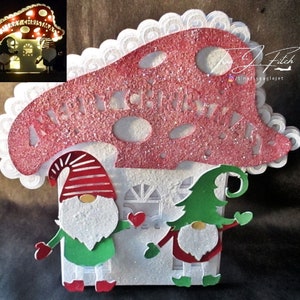Christmas Gnomes TF0335, SVG,MTC,SCAL,Cameo,Cricut,ScanNCut