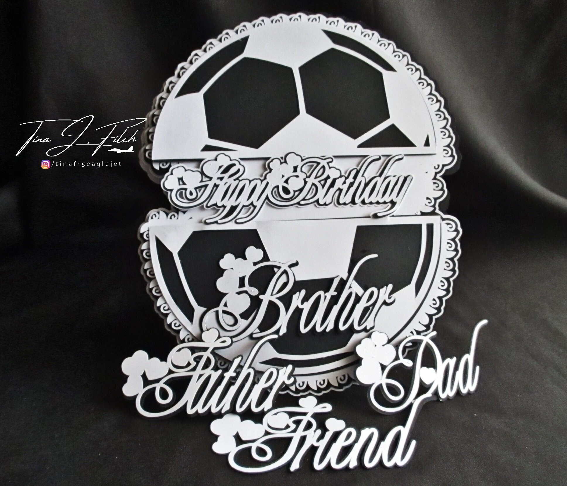 Split football Card Cutting files, SVG, MTC,SCAL,Silhouette Cameo,Cricut,ScanNCut