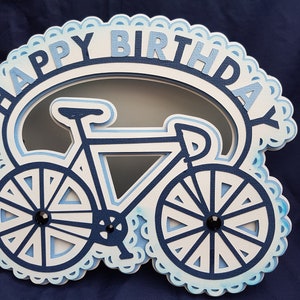 Fahrrad Geburtstag TF0214, Svg, MTC, SCAL, CRICUT, Cameo, ScanNCut