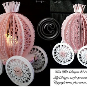 Modello di file di taglio di trasporto a carrozza tealight 3D