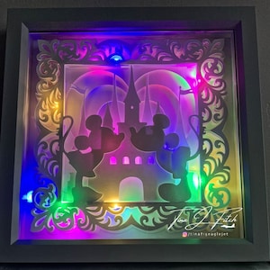 Leuchtende Maus TF0412, Schneidedatei, SVG, Cricut, Silhouette Cameo, ScanNCUT