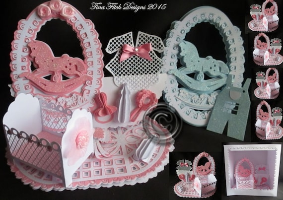 Download 3d Baby Easel Box Cutting File Etsy