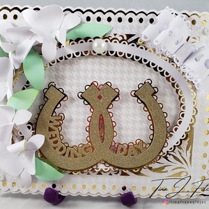 Wedding Card TF0249,SVG,MTC,Scal,Cricut,ScanNCut,Cameo