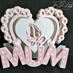 Mum Stencil Card ,TF0351, SVG,MTC,SCAL,Cricut,Silhouette Cameo,ScanNCut