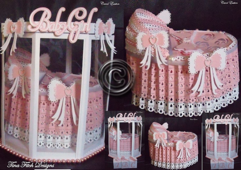 Baby Cradle & Box SVG MTCCricut Cameo ScanNCutScal Etsy